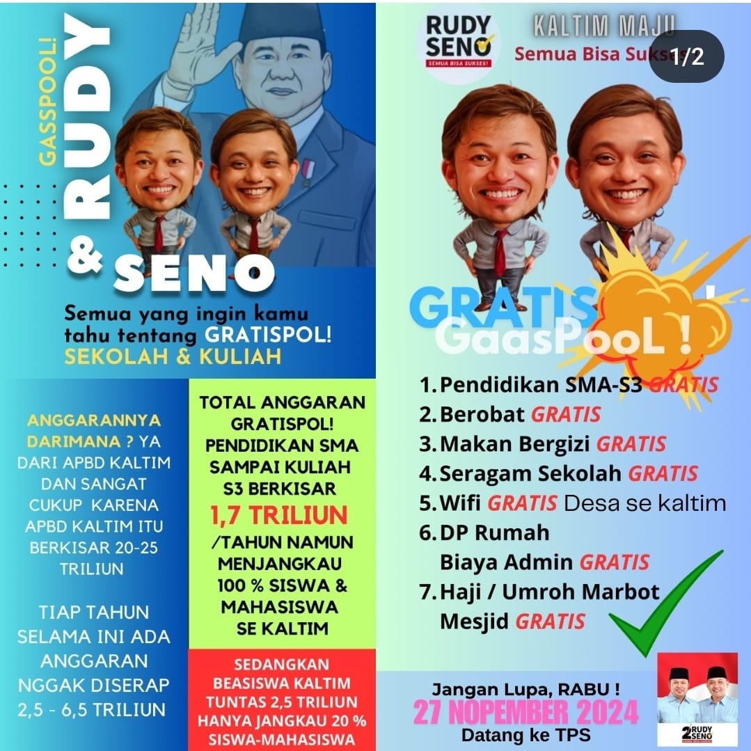 Enaknya Bisa “S3 Gratis Pol”      