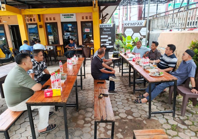 Jalin Silaturahmi, Fraksi Golkar DPRD Kaltim Sambangi Kantor PWI Kaltim