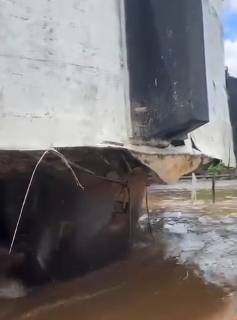 Pilar Jembatan Mahakam I Kembali Dihantam Tongkang