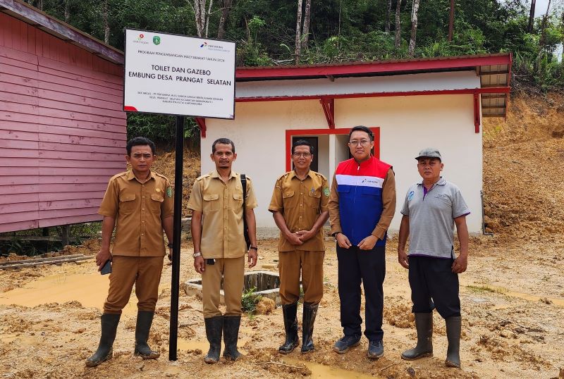 Program CSR PHSS Perkuat Infrastruktur Ekowisata Desa Perangat Selatan