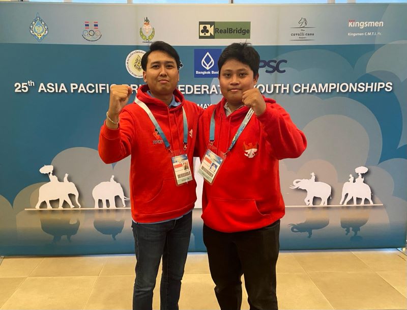 Mohammad Shahbana Satriawan/Stefanus Endras Wijayanto Raih Medali Perunggu di Ayutthaya, Thailand