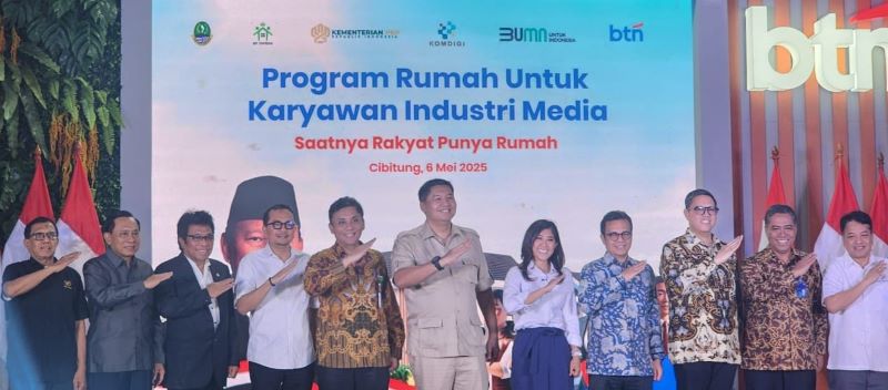 Ketua Umum PWI pusat Hendry Ch Bangun: Wartawan Agar Manfaatkan Program Rumah Subsidi