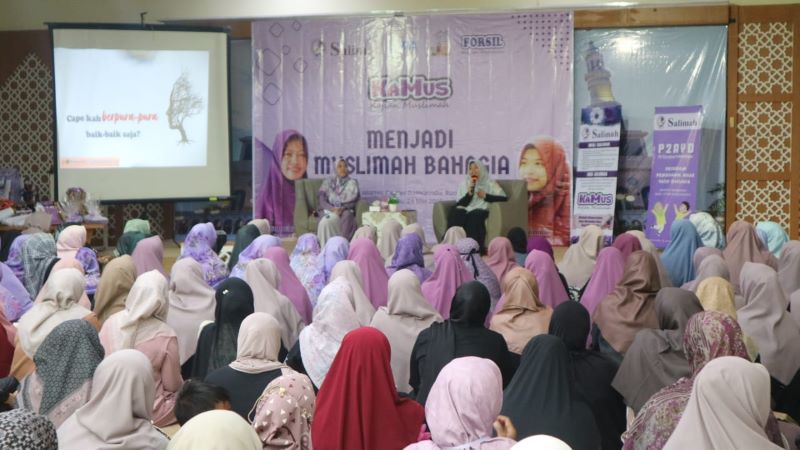 PD Salimah dan Rumah Keluarga Berkreasi Gelar Kajian: “Menjadi Muslimah yang Bahagia”