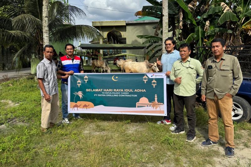 Patra Drilling Contractor Berbagi Keberkahan Idul Adha 1446H di Seluruh Wilayah Operasional