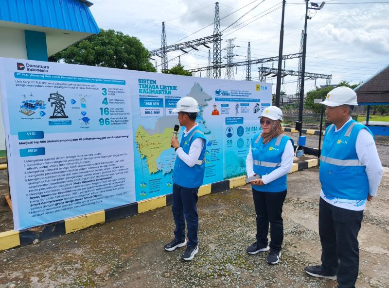 PLN UIP3B Kalimantan Ajak Warga Kaltim Jaga Tower Transmisi