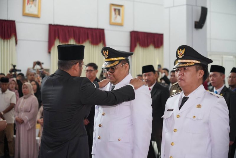 Aulia-Rendi Resmi Jadi Bupati dan Wakil Bupati Kutai Kartanegara Masa Bakti 2025-2030