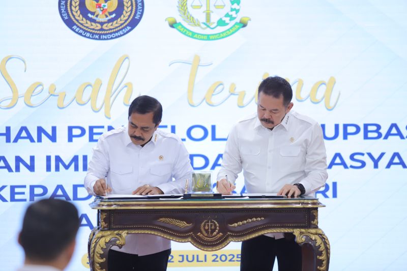 Pengalihan Pengelolaan Rupbasan Tahap II dari Kementerian Imigrasi dan Pemasyarakatan kepada Kejaksaan RI