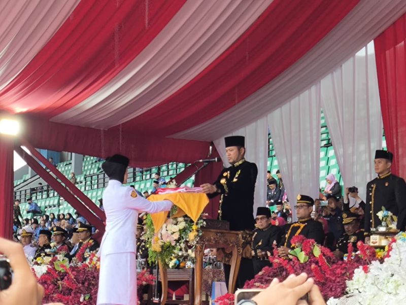 HUT ke-80 RI, Gubernur Kaltim Tekankan Pentingnya Kearifan Lokal dan Persatuan Bangsa