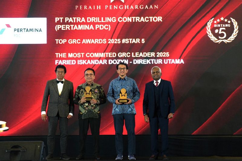 TOP GRC Awards 2025, Bintang 5 Disematkan Bagi PDC yang Konsisten dan Tegas Mempraktikkan GRC yang Baik
