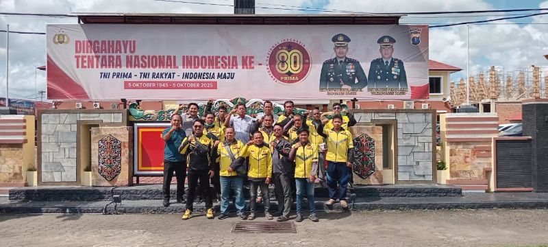Sat Intelkam Polres Paser Bersama Driver Maxim Melakukan Baksos dan Penggalangan Dana